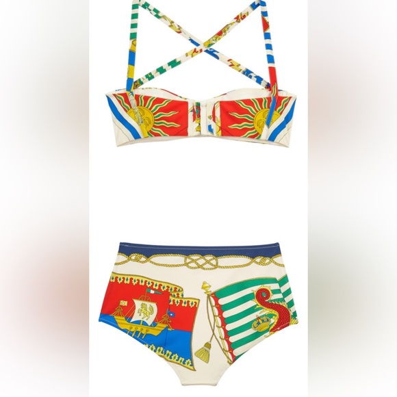 Etro nautical print push up two piece bikini - Picture 6 of 13
